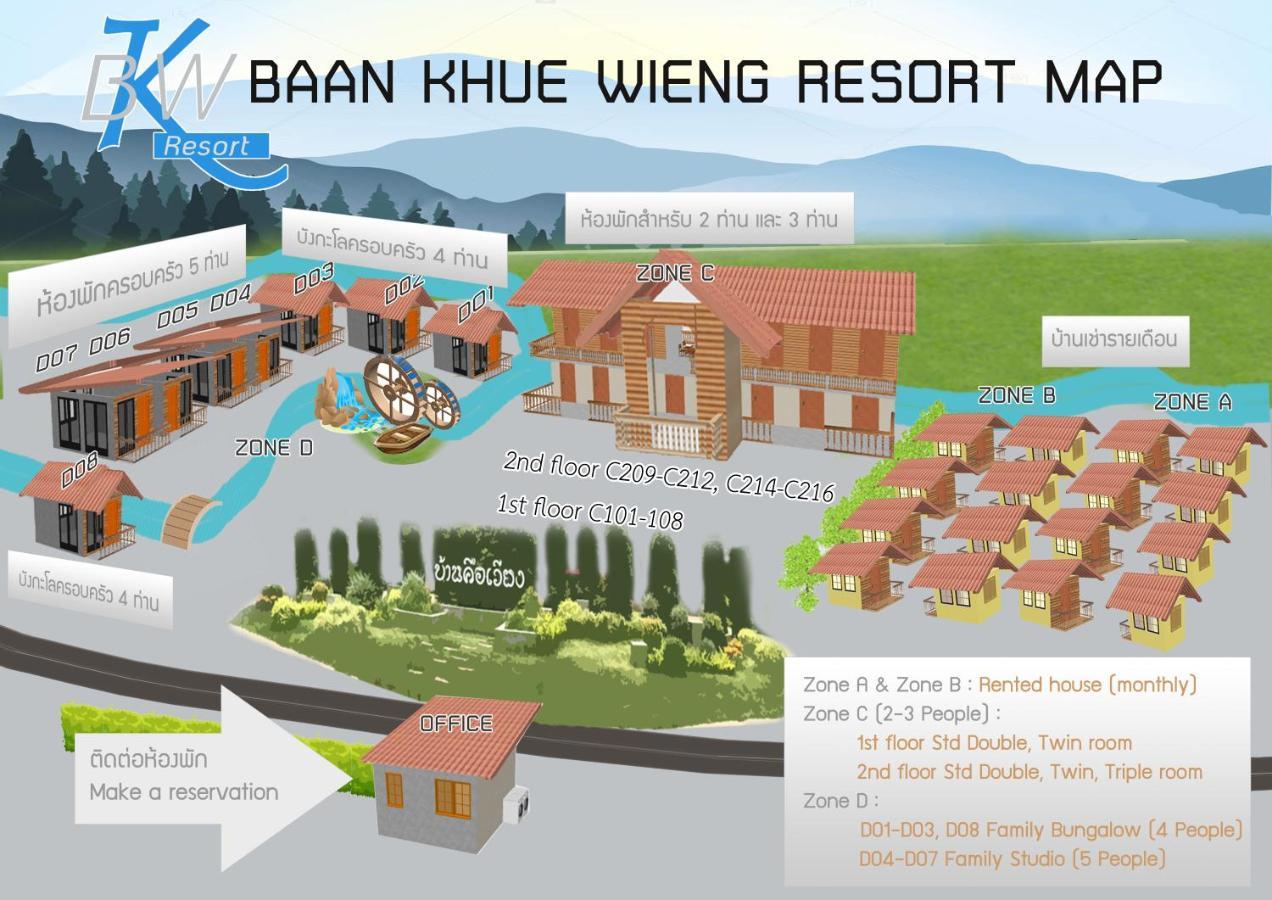 Baan Khue Wieng Resort Mae Sariang Bagian luar foto